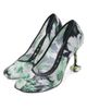 LOEWE Women's Toy Pump 90MM Sequined Floral Pumps - 2