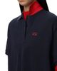 LOEWE Women's Trapeze Logo High-Low Cotton-Blend Polo Shirt - 5