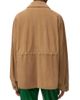 LOEWE Women's Workwear High-Low Suede Jacket - 5