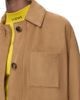 LOEWE Women's Workwear High-Low Suede Jacket - 6