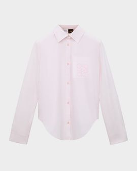 Loewe x Paula & apos;s Ibiza Anagram-Pocket Button-Down Shirt