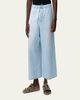 LOEWE x Paula's Ibiza Men's Denim Cropped Wide-Leg Drawstring Pants - 4