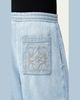 LOEWE x Paula's Ibiza Men's Denim Cropped Wide-Leg Drawstring Pants - 5