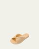 Loewe x Paula's Ibiza Pebble Anagram Flat Slide Sandals - 2