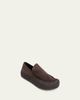 Loewe x Paula's Ibiza Rio Suede & Raffia Loafers - 2