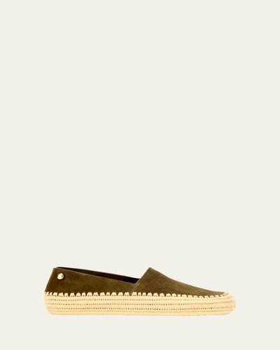 Loewe x Paula's Ibiza Rio Suede Espadrilles