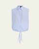 LOEWE x Paula's Ibiza Striped Cotton-Blend Sleeveless Top - 1
