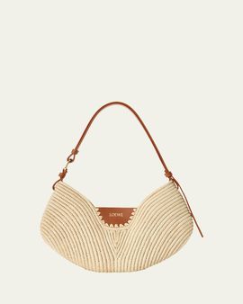 Loewe x Paula's Ibiza Swing Raffia Crossbody Bag