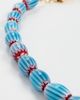 Logan Tay Logan Tay Blue Cheveron Beaded Necklace Blue One - 4