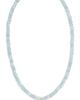Logan Tay Logan Tay Bluer Beaded Gold Flower Necklace Blue One - 1