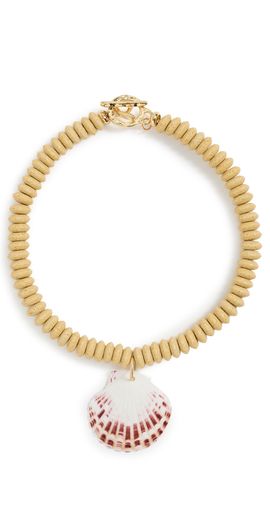 Logan Tay Logan Tay Carolina Yellow Shell Necklace Yellow One