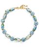 Logan Tay Logan Tay Green Floral Beaded Necklace Green One - 1