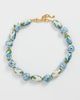 Logan Tay Logan Tay Green Floral Beaded Necklace Green One - 2