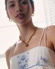 Logan Tay Logan Tay Light Pink Gemstone Necklace - 1