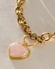 Logan Tay Logan Tay Light Pink Gemstone Necklace - 3