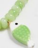 Logan Tay Logan Tay Olive Fish Beaded Necklace Green One - 4
