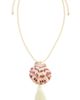 Logan Tay Logan Tay Scallop Shell Tassel Necklace White One - 1