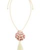 Logan Tay Logan Tay Scallop Shell Tassel Necklace White One - 5
