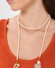 Logan Tay Logan Tay Shell Drop Wrap Necklace White One - 3