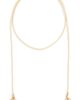Logan Tay Logan Tay Shell Drop Wrap Necklace White One - 6