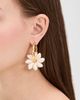 Logan Tay Logan Tay Shell Hoops Gold One - 3