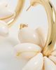 Logan Tay Logan Tay Shell Hoops Gold One - 4
