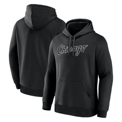 Logo Athletic Men's Logo Athletic Black Chicago White Sox Wordmark Hoodie 