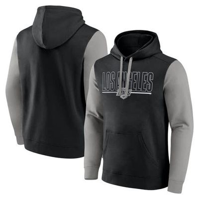 Logo Athletic Men's Logo Athletic Black Los Angeles Kings Deliver Fleece Pullover Hoodie 