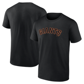 Logo Athletic Men's Logo Athletic Black San Francisco Giants Wordmark T-Shirt 