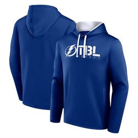 Logo Athletic Men's Logo Athletic Blue Tampa Bay Lightning Head Start Pullover Hoodie 