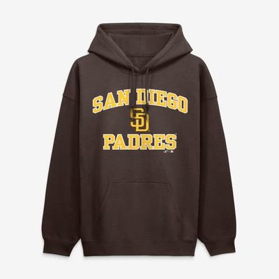 Logo Athletic Men's Logo Athletic Brown San Diego Padres Heart & Soul Hoodie 
