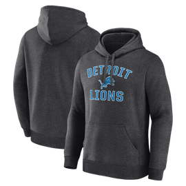 Logo Athletic Men's Logo Athletic Heather Charcoal Detroit Lions Arch Victory Hoodie 