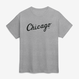Logo Athletic Men's Logo Athletic Heather Gray Chicago White Sox Wordmark T-Shirt 