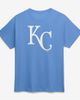 Logo Athletic Men's Logo Athletic Light Blue Kansas City Royals Official Logo T-Shirt  - 1
