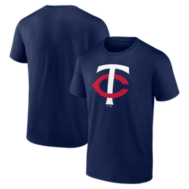 Logo Athletic Men's Logo Athletic Navy Minnesota Twins Official Logo T-Shirt 
