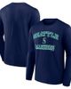Logo Athletic Men's Logo Athletic Navy Seattle Mariners Heart & Soul Long Sleeve T-Shirt  - 1