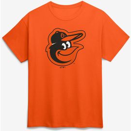 Logo Athletic Men's Logo Athletic Orange Baltimore Orioles Official Logo T-Shirt 