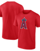 Logo Athletic Men's Logo Athletic Red Los Angeles Angels Official Logo T-Shirt  - 1