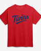 Logo Athletic Men's Logo Athletic Red Minnesota Twins Wordmark T-Shirt  - 1