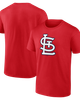 Logo Athletic Men's Logo Athletic Red St. Louis Cardinals Official Logo T-Shirt  - 1