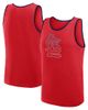 Logo Athletic Men's Logo Athletic Red St. Louis Cardinals Unmatched Success Tank Top  - 1