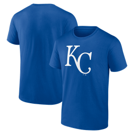 Logo Athletic Men's Logo Athletic Royal Kansas City Royals Official Logo T-Shirt 