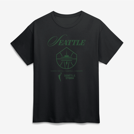 Logo Athletic Unisex Logo Athletic Black Seattle Storm