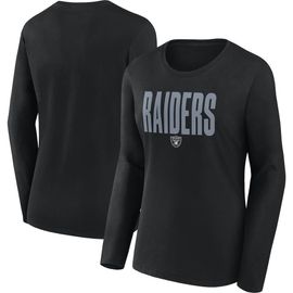 Logo Athletic Women's Logo Athletic Black Las Vegas Raiders Grip Long Sleeve T-Shirt 
