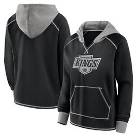 Logo Athletic Women's Logo Athletic Black Los Angeles Kings Hit It French Terry Full-Zip Hoodie 