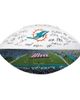 LOGO BRANDS LOGO BRANDS Miami Dolphins 2025 Autograph Signature Football - 1