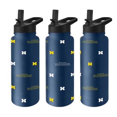 LOGO BRANDS LOGO BRANDS Michigan Wolverines 34oz. Steep and Repeat Quencher Bottle