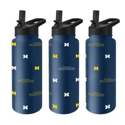 LOGO BRANDS LOGO BRANDS Michigan Wolverines 34oz. Steep and Repeat Quencher Bottle