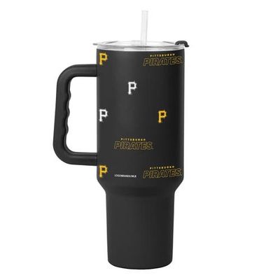 LOGO BRANDS LOGO BRANDS Pittsburgh Pirates 40oz. Step and Repeat Powder Coat Tumbler