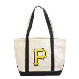 LOGO BRANDS LOGO BRANDS Pittsburgh Pirates Canvas Tote Bag